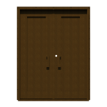 Custom Steel Armatura Double Security Doors