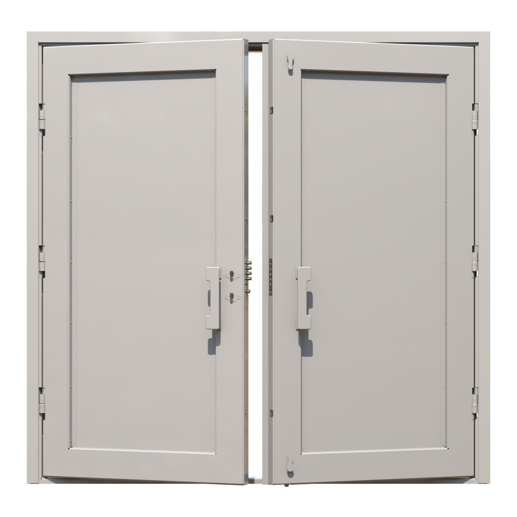 double security doors