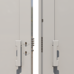 Custom Steel Armatura Double Security Doors