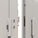 Custom Steel Armatura Double Security Doors