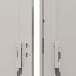 Custom Steel Armatura Double Security Doors