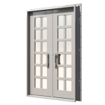 Dama Double Custom Steel Doors