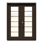 Double Del Sol Custom Steel Doors