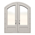 Arched Forte Double Custom Steel Door