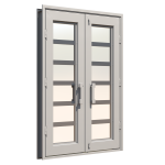 Double Orizzontale Custom Steel Doors