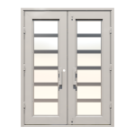 Double Orizzontale Custom Steel Doors