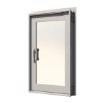 PIVOT DOOR Porta Mezza Door and a Half Extra Wide PIVOT Custom Steel Door