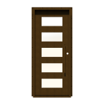 Orizzontale XL Custom Steel Door