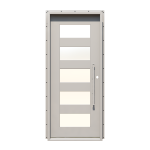 Orizzontale XL Custom Steel Door