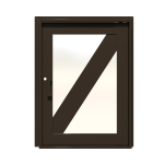 PIVOT DOOR Barra, Door and a Half Extra Wide PIVOT Custom Steel Door