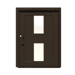 PIVOT DOOR Ciao, Door and a Half Extra Wide PIVOT Custom Steel Door