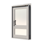 PIVOT DOOR Colpo-Di-Culo, Door and a Half Extra Wide PIVOT Custom Steel Door