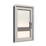 PIVOT DOOR Colpo-Di-Culo, Door and a Half Extra Wide PIVOT Custom Steel Door