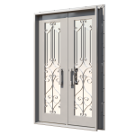 Cascata Double Custom Steel Doors
