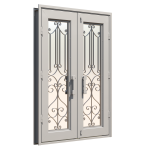 Cascata Double Custom Steel Doors