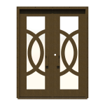 Cerchio Double Custom Steel Doors