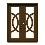 Cerchio Double Custom Steel Doors