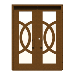 Cerchio Double Custom Steel Doors