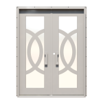 Cerchio Double Custom Steel Doors