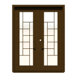 Cubetti Double Custom Steel Doors