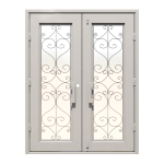 Cuori Double Custom Steel Doors