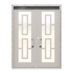 Due-Piazze Double Custom Steel Doors