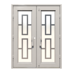 Due-Piazze Double Custom Steel Doors