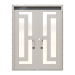Elle Fuori Double Custom Steel Doors