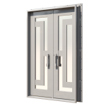 Elle Fuori Double Custom Steel Doors