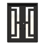 Elle Fuori Double Custom Steel Doors