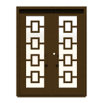 Fore-Piazze Double Custom Steel Doors
