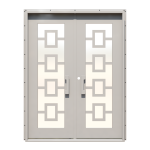 Fore-Piazze Double Custom Steel Doors