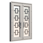 Fore-Piazze Double Custom Steel Doors