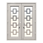 Fore-Piazze Double Custom Steel Doors
