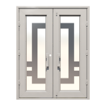 Linea-Piazze Double Custom Steel Doors