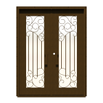 Nuvola Double Custom Steel Doors