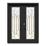 Nuvola Double Custom Steel Doors