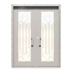 Nuvola Double Custom Steel Doors