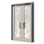 Nuvola Double Custom Steel Doors