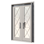 Sciopero Double Custom Steel Doors