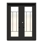 Tavola Double Custom Steel Doors