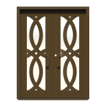 Vaso Double Custom Steel Doors