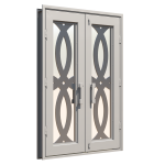 Vaso Double Custom Steel Doors