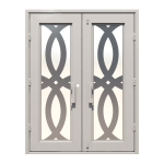 Vaso Double Custom Steel Doors