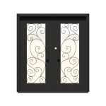 Vortice Double Custom Steel Doors
