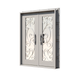Vortice Double Custom Steel Doors