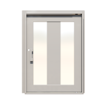 PIVOT DOOR Duale, Door and a Half Extra Wide PIVOT Custom Steel Door