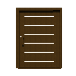 PIVOT DOOR Fessura, Door and a Half Extra Wide PIVOT Custom Steel Door