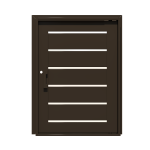 PIVOT DOOR Fessura, Door and a Half Extra Wide PIVOT Custom Steel Door