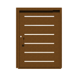 PIVOT DOOR Fessura, Door and a Half Extra Wide PIVOT Custom Steel Door